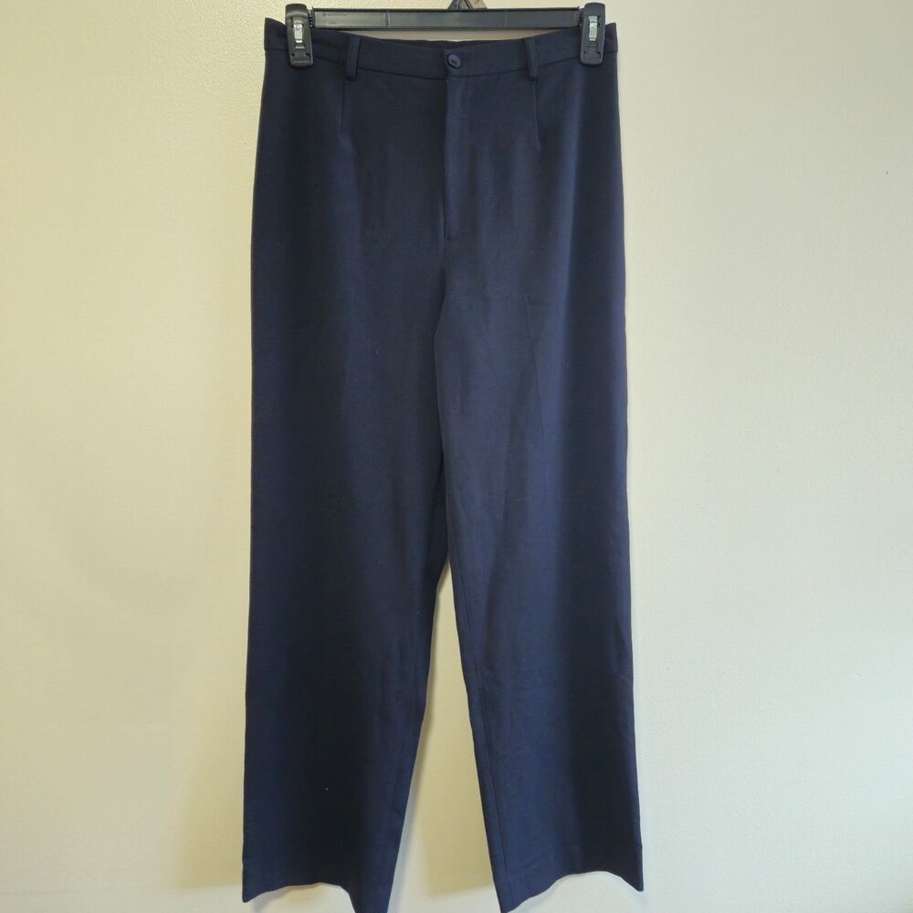 Rafaella 2way Stretch Trouser Flat Front Business Office Professional Women 10